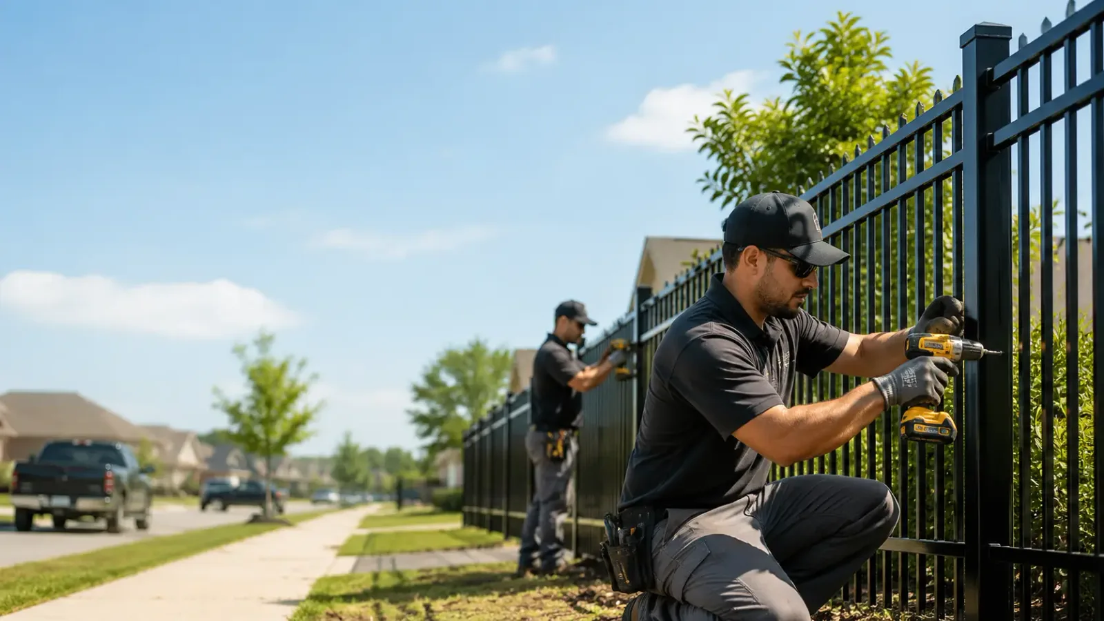 Metal Fence Installation in Swanton, OH